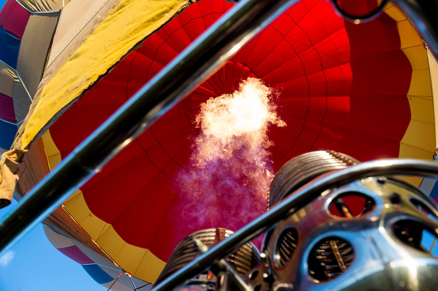 Hot air balloon ride